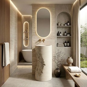 Свободностояща мивка REA Travena Round