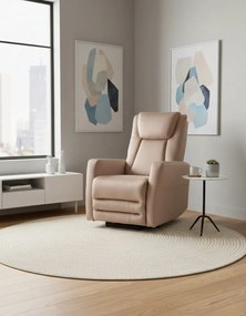 Фотьойл Adonis Velvet-Dark Бежов