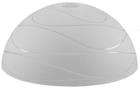 Пенделно стъкло 1006-A-5-SUYOLU-WH, ø300, h=130, Е27