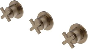 Смесител за вграждане Elle Cross La Torre III-бронз