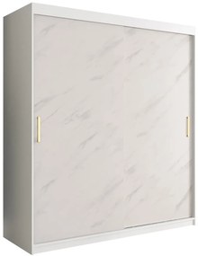 Гардероб Marmur 180-White marble