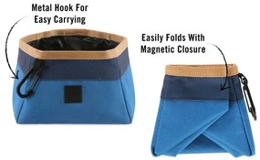 Текстилна сгъваема купа за пътуване ø 18 cm River - P.L.A.Y.