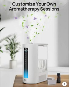 Арома подложки за овлажнители за въздух DREO, 24 бр, Естествен памук, Подходящи за използване с етерични масла, Бял