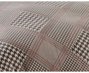 Сиво микроплюшено спално бельо за единично легло 140x200 cm - My House