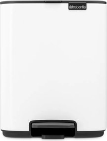 Бяло стоманено кошче за боклук с педал 7 l Bo – Brabantia