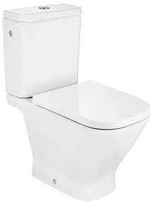 Тоалетна чиния за моноблок, Roca, A342478000 SQUARE, вертикално оттичане, 36.5x65x79см