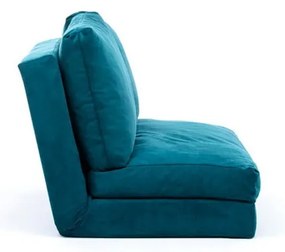 Разтегателен диван в петролен цвят 120 cm Taida – Balcab Home