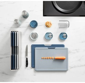 Комплект от 2 сини мелнички за сол и пипер Milltop Sky - Joseph Joseph