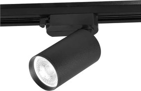 Спот за релсов монтаж LUX, черен, 1хGU10