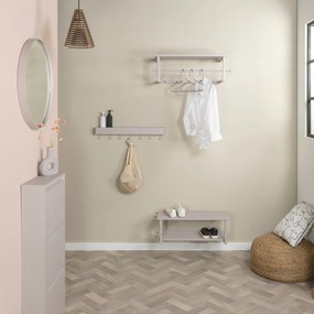 Сиво-бежов метален шкаф за обувки Marco - Spinder Design