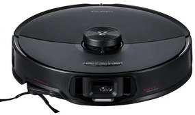 Прахосмукачка робот Roborock S8 MaxV Ultra S8MVU52-00, 69W, 10000 Pa, Lidar, Wi-Fi, Гласови команди, 5200 mAh, 3D картографиране, Автономия до 180 мин, Черен