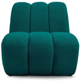 Тюркоазено кресло от прежда с примки от букле Janissaire – Bobochic Paris