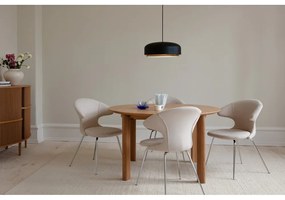 Черно LED висящо осветително тяло с метален абажур ø 40 cm Hazel medium - UMAGE