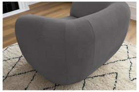 Тъмносиво кресло Celine – Bobochic Paris