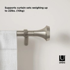 Стоманен разтегателен корниз 91 - 183 cm Ella - Umbra