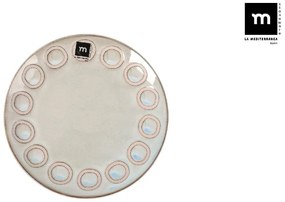 Десертна чиния LA MEDITERRANEA Almudena Gray, 21 см, порцелан