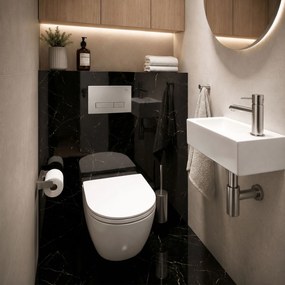 Бутон за тоалетна Rea HD K011A-Q and Slim 024N Satin