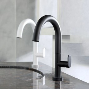 Кран за мивка Vicario Slim II-Черен - Mat