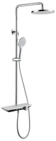 Душ система със смесител, пита, слушалка и шлаух РОЯЛ ICT 6234C, Inter Ceramic