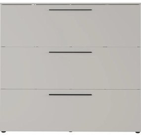 Сив и бежов шкаф за обувки с панти Utah - Germania