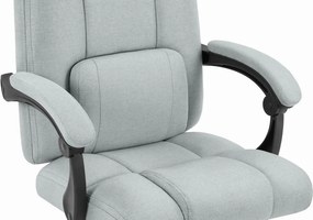 Ергономичен офис стол CABRO C505 до 150 кг сив