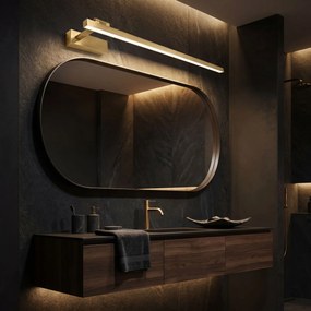 LED аплик за баня SWE033-1W 80cm BRUSH GOLD
