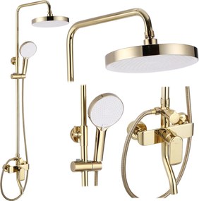 Комплект за душ REA BLOOM GOLD