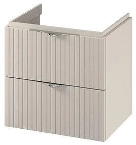 Cersanit S1015-005 - Подвесен шкаф за мивка TIRSO 60x45 см бежов