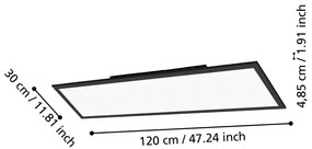 LED smart осветително тяло за таван 33,5 W SALOBRENA-Z – EGLO