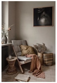 Сгъваем стол Черен/маслиненозелен Boogie - Karup Design