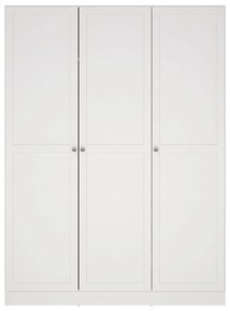 Бял гардероб 147x200 cm Billund - Tvilum