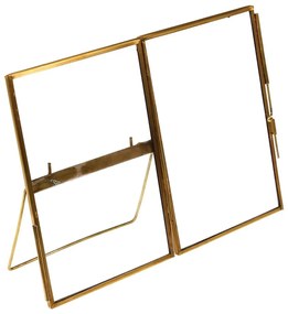 Метална стояща рамка в златисто 10x15 cm – Rex London