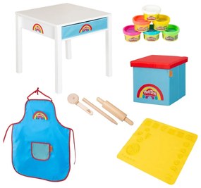 Детска маса 55x55 cm roba x Play-Doh Creative Craft – Roba