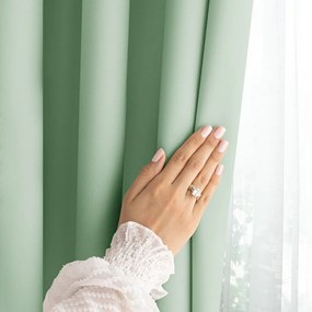 Dimout перде в цвят мента 140x250 cm Carli – Restilo