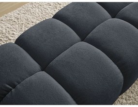 Тъмносиня табуретка от прежда с примки от букле Everest – Bobochic Paris