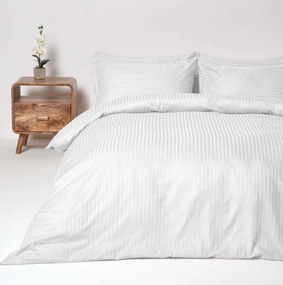 Спално бельо Royal Linen от 100% памук в бяло от Аглика