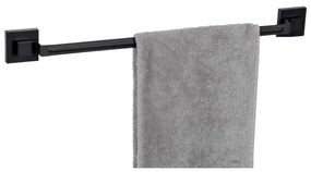 WENKO 71445800 - Релса за кърпи VACUUM-LOC QUADRO ED 60,5x6 cm черна