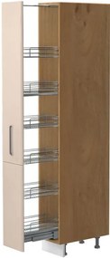 Висок подов шкаф Modena K21-30-1KZ-Walnut - Beige