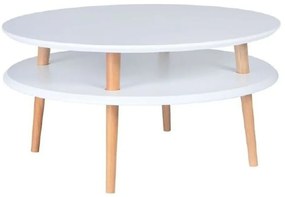 Бяла масичка за кафе UFO, Ø 70 cm Ufo - Ragaba