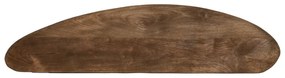 Кафяв стенен рафт от масивно манго 70 cm Ginosu – Light &amp; Living