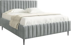 Тапицирано легло Lewezo-Сиво-180 x 200