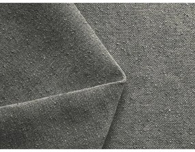 Сиво двойно тапицирано легло с място за съхранение и включена подматрачна рамка 180x200 cm Hauke – Makamii