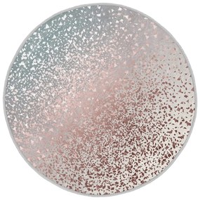 Сив кръгъл килим подходящ за пране и за прахосмукачки роботи ø 80 cm Comfort – Mila Home