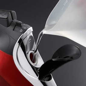 Ютия Russell Hobbs One Temperature 25090-56, 2600 W, Керамична плоча, Една оптимална температура, Самопочистване, 0.35 l, Червен/черен