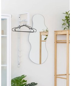 Бяла метална стенна закачалка Trento – House Nordic