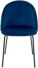 Кухненски стол Orlean-Син (4) парчета