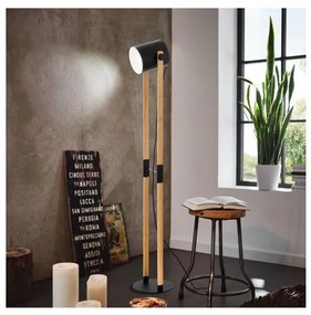 Eglo 43521 - Подова лампа HORNWOOD 1xE27/28W/230V