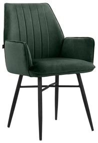 Зелени тапицирани трапезни столове в комплект 2 бр. Anzo – Støraa