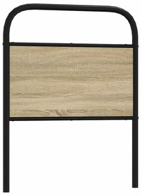 4100285 vidaXL Горна табла, дъб сонома, 80 см, стомана и инженерно дърво