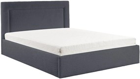 Облегнато легло Dream-Антрацит-140 x 200